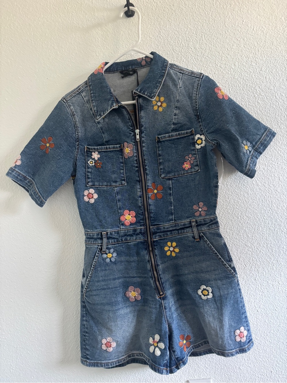 Driftwood Jean romper